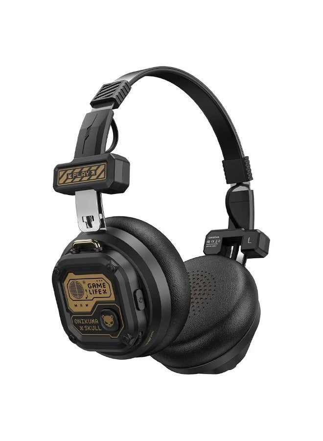 GT803 Wireless Gaming Headset – Bluetooth 5.4 & Wired, 40mm Drivers, 50H Playtime, 400mAh Battery, Low-Latency Game Mode