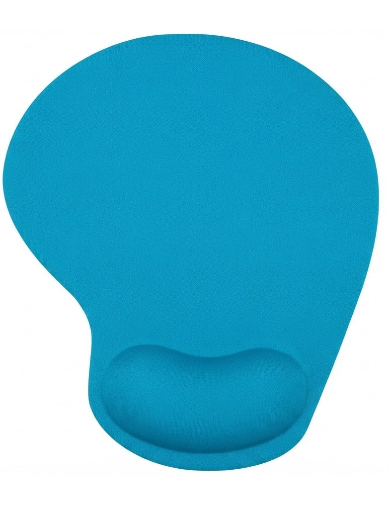 Ergonomic Mouse Pad with Gel Wrist Rest , Non-Slip Soft Memory Foam Mouse Mat, Comfortable Wrist Support Pad for Laptop,