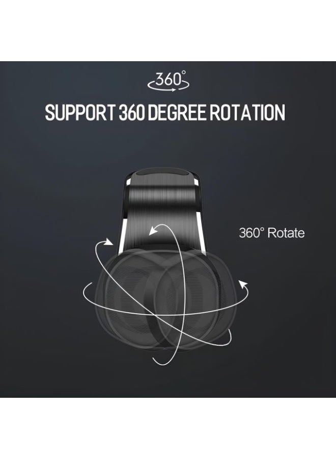 XS-803 Magnetic Car Phone Holder, 360° Rotating Air Vent Mount with Strong Magnetic Hold, One-Hand Operation, Compact Ca
