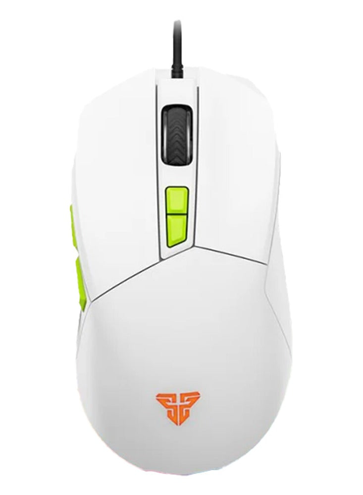 Fantech Mouse VX6 White Gaming Optical Sensor , Up to 60 IPS / 20G Acceleration