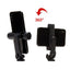 Mobile Phone Holder BH-05 with 2 Cold Shoe Ports , Lightweight and Durable ABS Design , Secure Mount for 55-90mm Width M