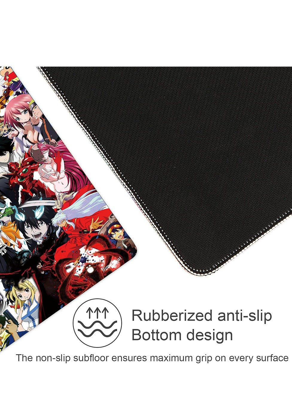 Large Mouse Pad, Anime style(60cm x 30cm x 2mm), HD Print Pattern Desk Mat, Extended Mouse Pad and Keyboard Mouse Pads, Waterproof Fabric Surface Mouse Pads for Office