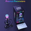 M930 Professional USB Condenser Microphone with Noise Reduction, RGB Gaming, Streaming, Podcast & Recording Microphone f