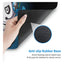 Gaming Mouse Pad Size - DJ PANDA - Stitched Edges Anti-slip rubber base - Optimized for all mouse sensitivities and sens