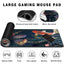 Gaming Mouse Pad koi Desk Pad, Extended Big Mouse Pad, 70 x 30 cm Large Computer Keyboard Mouse Mat Mousepad with 2mm No