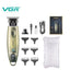 VGR Professional USB Rechargeable V-978 ,LED Display , Lubiricating Oil , Home Functional Reciprocating Shaver, Cleaning brush, Protection cap, USB charging cable, 5pc guide comb , 180 Minutes Operating Time