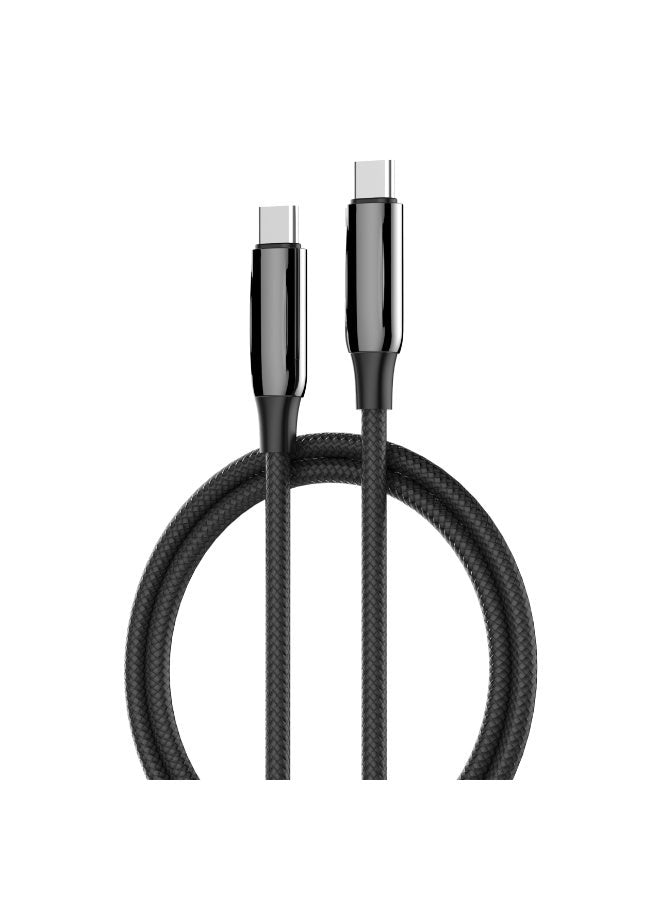 LC921C 240W Ultra High Power Type-C to Type-C Fast Charging & Data Cable, PD3.1 Support, 5A Output, 1 Meter Length, Rein