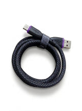 X-SCOOT CL157 Braided Fast Charging USB to Type-C Cable Black