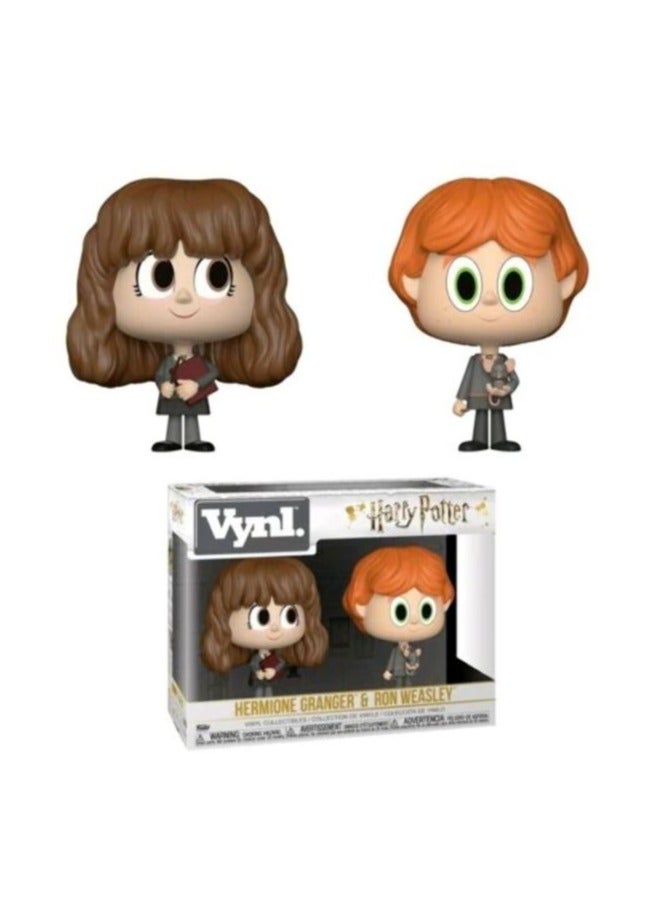 Harry Potter Vynl. Ron Weasley & Hermione Granger Vinyl Figure 2-Pack