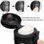 Insulated Travel Coffee Mug 300ml , Double Wall Vacuum Stainless Steel Tumbler with One-Click Leak Proof Lid, Hot & Cold