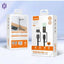 65W Fast Charging Power Delivery Cable With USB-A And USB-C To USB-C Connectors LED Indicator High-Speed Data Transfer B