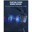 X20 Wired Professional Gaming Headset with Noise Cancelling Microphone , RGB Lighting, 50mm Precision Drivers, 3.5mm con