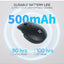 ماوس لاسلكي Redragon BM4162 Wireless قابل للشحن بأزرار صامتة أسود