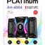 Platinum Subwoofer For Computer with Bluetooth Connection - AUX Cable - Memory Card port - USB port And Remote Control Model AH-4004