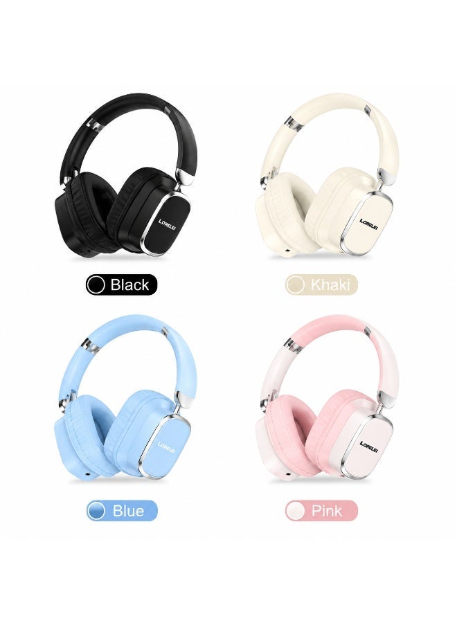 I513 Wireless Bluetooth Headphones – 40mm Drivers, Deep Stereo Bass, Noise-Reducing Mic, Bluetooth, TF Card, Type-C Char