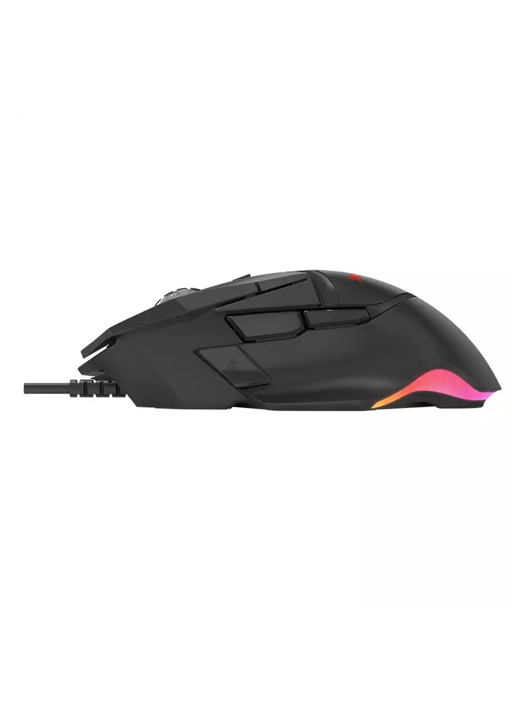 XTRIKE ME GM520 RGB Gaming Mouse - Optical Sensor 12,800 DPI - 8 Programmable Buttons - 1000HZ Polling Rate With Software