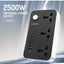 Power Strip Surge Protector with 3 Universal International Socket & Smart 6 USB Charging Ports 3.4A - SC3604