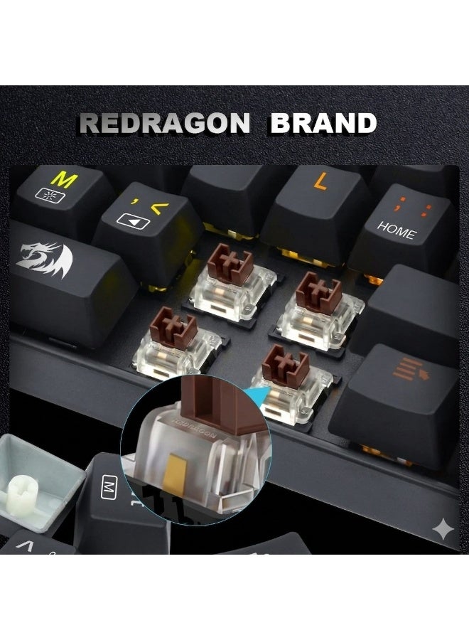 تفاصيل تركيب سويتشات Redragon البنية