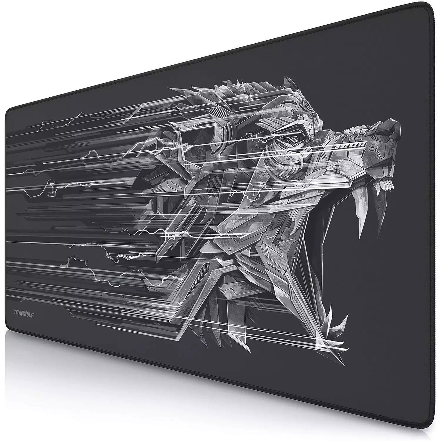 Titan Wolf Gaming Mouse Pad – Extended Size 70 x 30 CM