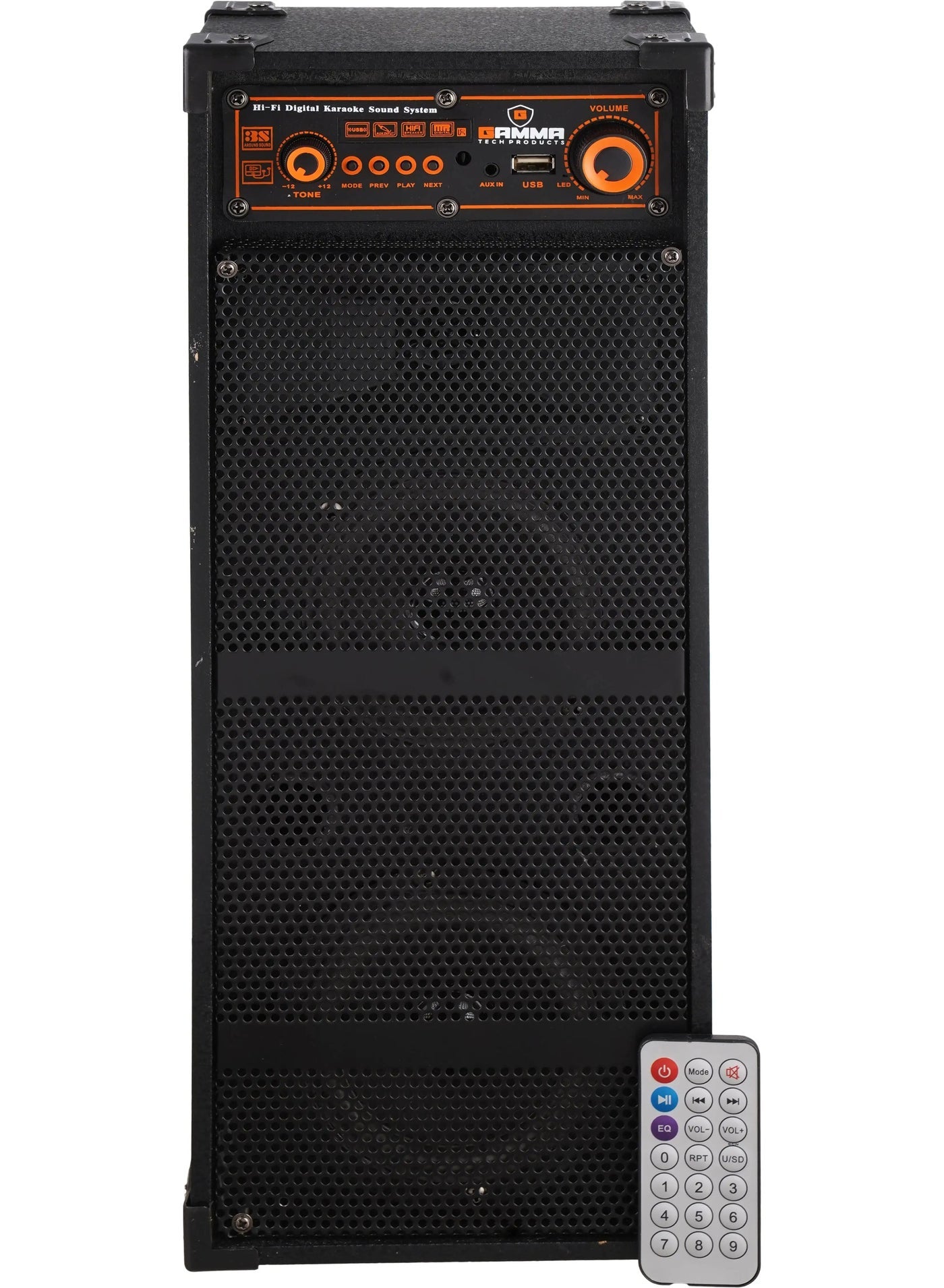 GT-490 Wired Bluetooth Subwoofer Speaker, Multimedia Home Audio System with Powerful Bass, FM Radio, USB, TF MicroSD Car