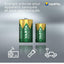 Varta  Rechargeable ACCU Power Batteries , Ni-MH (2-Pack, 3000 mAh) - Pre-charged 1.2V , ready to use