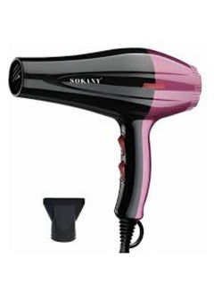 سشوار شعر Sokany بمحرك نحاسي قوي موديل SK-14014 بنفسجي وأسود