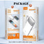 PQ19 10000mAh Fast Charging Power Bank with Built-In Charging Cables, 22.5W USB-C Quick Charge Output, 18W USB-C Fast In