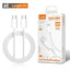 LC901c Type-C to Type-C Fast Charging Cable 1M, 65W USB-C PD Charging Cable, High Speed USB 3.2 Data Transfer Cord, Dura
