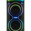 V-2875 Portable Bluetooth Speaker, Double 8-Inch Wireless Party Speaker with Powerful Bass, Rechargeable Karaoke Speaker