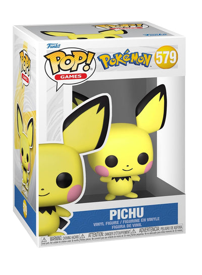 Action Figures Pop! Games: Pokemon- Pichu, Multicolor, One Size