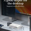 Q605 Multi Ports Desktop Charging Station 120W , 6 Port USB Charger (3 USB-C + 3 USB-A), PD3.0 QC3.0 PPS Fast Charging A