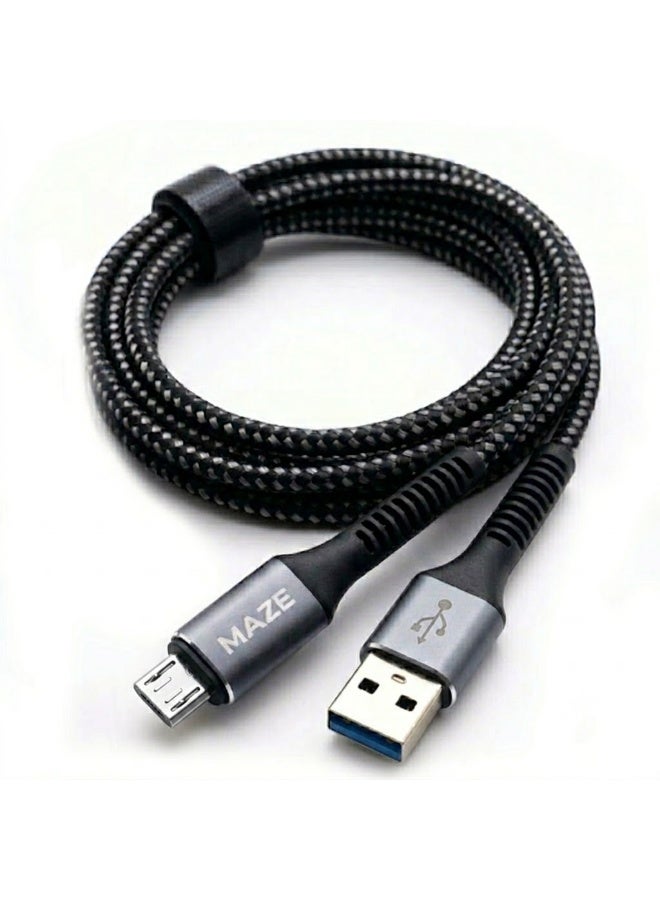 كابل MAZE GD64V شحن سريع Micro USB قوة 5A أسود
