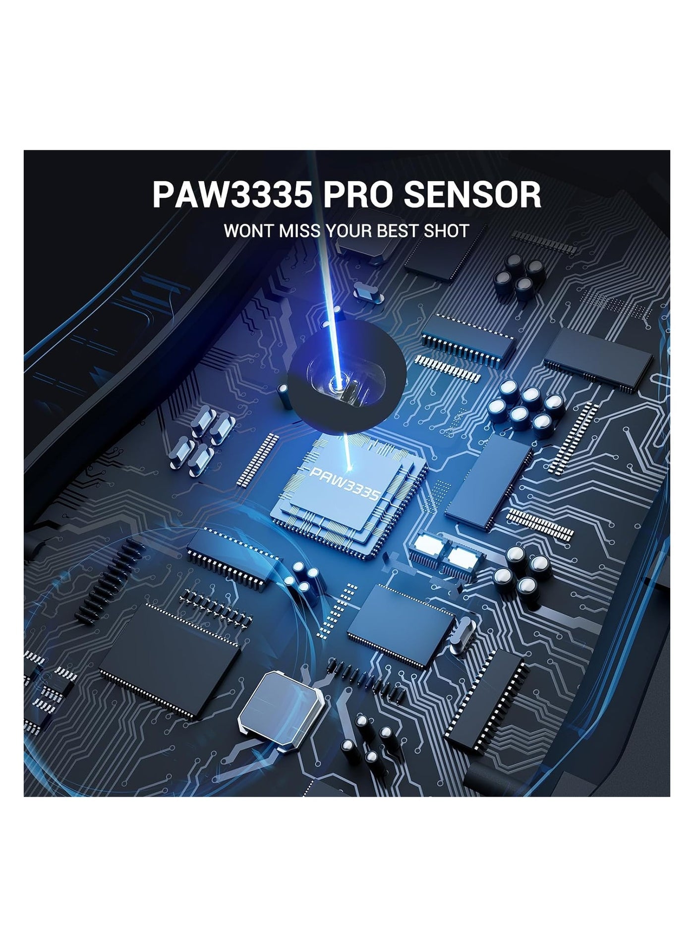 تفاصيل تصميم ميكروفون Redragon M915WL-RGB