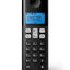 Philips Cordless Phone D1611 - Non Slip Grip (Black Color)