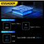 شاحن حائط ESSAGER ES-CD42 GaN قوة 70W منفذين PD وQC4.0 أزرق
