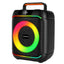 V-2127 Portable Bluetooth Speaker with Microphone, 8-Inch Driver, 20W Powerful Sound, RGB LED Lights, 3600mAh Rechargeab