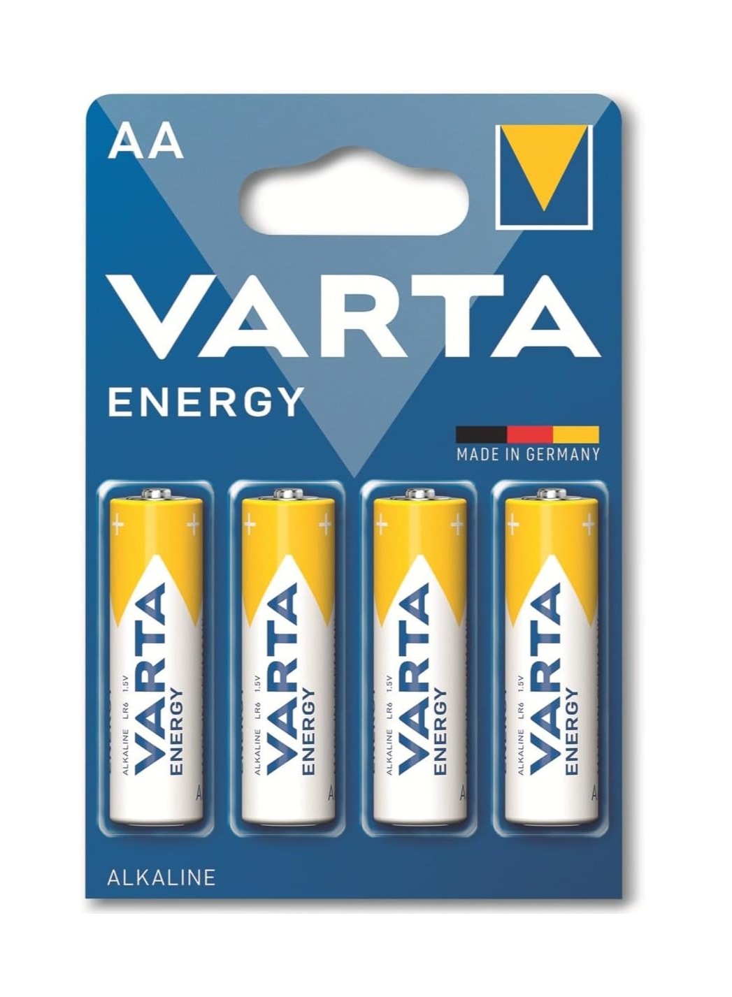 VARTA Energy Alkaline Battery AA , 4 pec , 1.5V , 4106 , STILO , LR6 , MN1500 For daily use