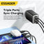 شاحن حائط ESSAGER JT-G67TC2U1 GaN قوة 67W منفذ Type-C PD3.0 أسود