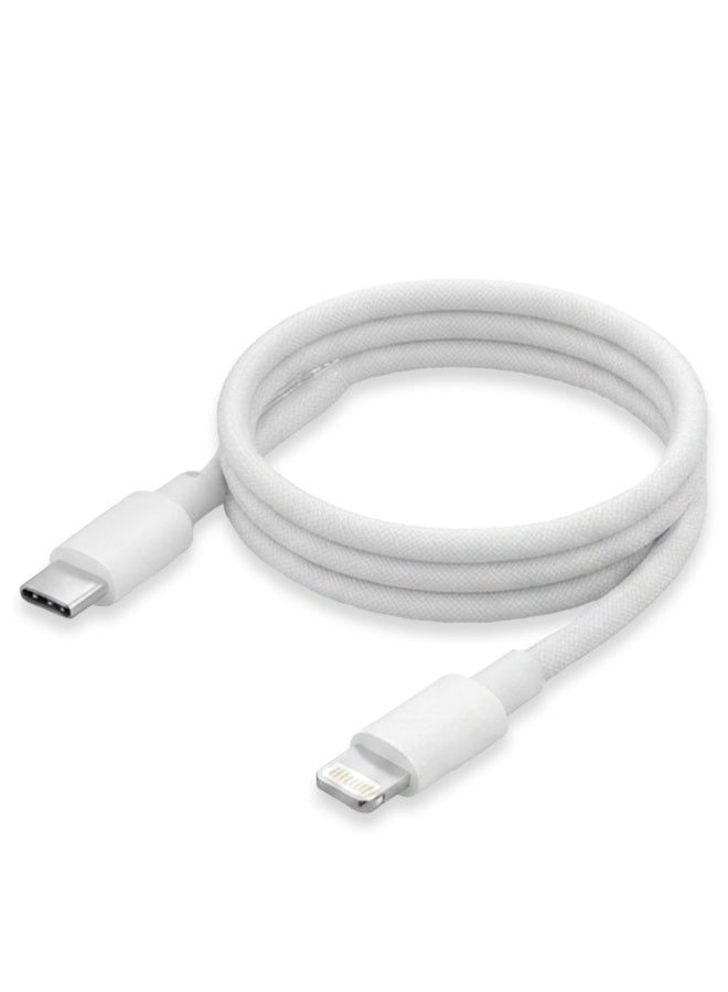 شاحن حائط EVO EVO-C02 قوة 20W منفذ USB-C PD أبيض