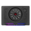 Gcp500 Ivy Laptop Cooler - Support UP To 17 Inch - 2 USB Port - Fan Speed Control - Aluminum Panel Faster Cooler - RGB L