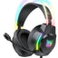X26 Wired Gaming Headset, Professional Over-Ear Headphones with HD Stereo Surround Sound, Noise Cancelling Microphone, R