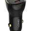 60W Dual Port Super Fast Car Charger with PD 30W USB-C and QC 30W USB-A Fast Charging, USB-C to USB-C Cable Included, Hi