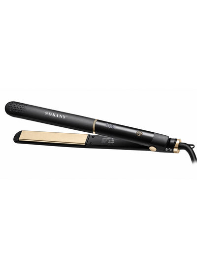 SK-15014 Hair Straightener – PTC Fast Heating, Digital Display, Temperature up to 230°F, Anti-Scalding Design, 360° Swiv