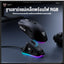 Tri-Mode RGB Wireless Gaming Mouse Black Edition, High-Precision Bluetooth, 2.4GHz Wireless & Wired Gaming Mouse for PC,