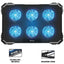 Standard Laptop Cooler Support ICE-06N With blue Led of fans - With rolling speeder , 2USB ports & 6 Levels ( 418*286*28 mm )