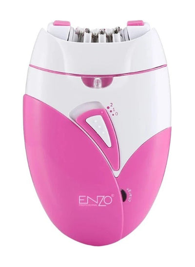 ENZO The wireless hair removal device for women is practical and easy. It is used for general painless hair removal in various parts of the body and face and for trimming eyebrows. Designed for comfort of use. Model EN-0103.