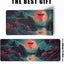 Japanese Desk Mat Riverside Full Moon Desk Pad Psychedelic Mlarge , Mouse Pad Dragonfly Gaming Mousepad Extended Large K