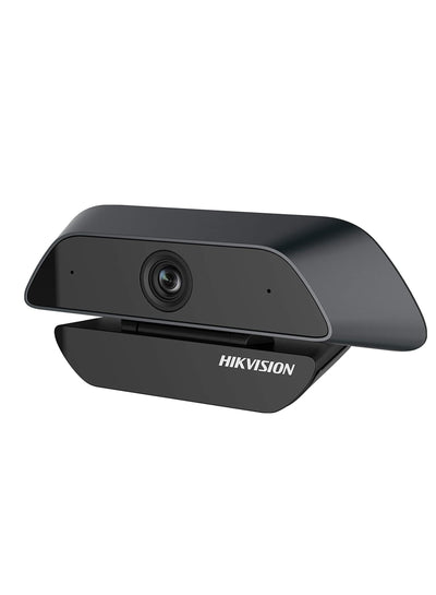 Hikvision Full HD 720p Webcam, High Quality , Clear And Smooth Video, Wide Angle Without Distortion, Built-in Microphone with Clear Sound - Black