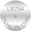 بطاريات زر الساعة Generic LR754 التفاصيل UCA