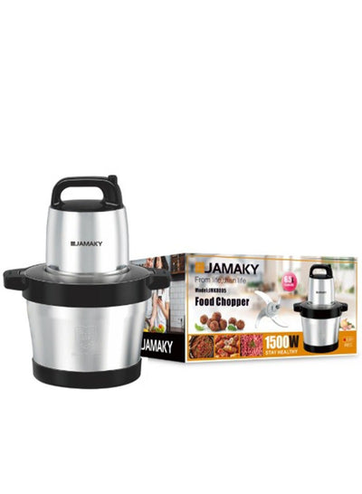 Food Chopper for Vegetables and Meat Grinder JMK8005 – Equipped with Italian Technology | Powerful 1500W Motor | 6.5L La